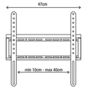 Soporte Nakan Fijo De 32" A 60"