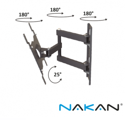Soporte D/Brazo Movil Extensible A 32 Cm. De 10" A 43"