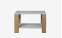 Mesa De Centro Calabria Hickory/Blanco