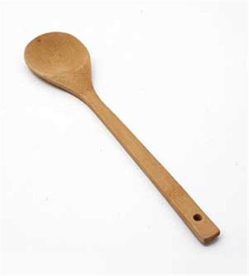Cuchara Alargada De Madera 28 Cm