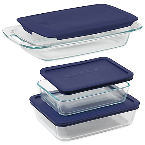 (D) Contenedor Pyrex Vent. Rect. 1.0 L