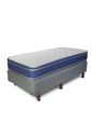 Conjunto de colchón y sommier K252 1.00 X 1.90 Azul