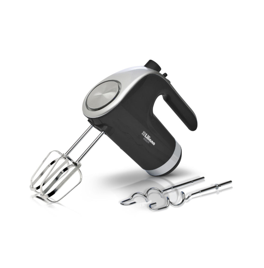 Batidora Manual Liliana "Vuelty" 450W. Color Negro