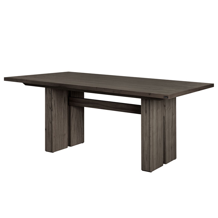 (D) Mesa Fija Genoud Base Central Ceniza 2 Mts