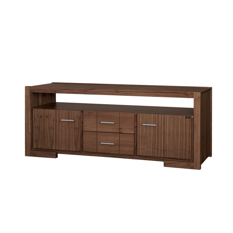 Mesa Rack Tv Contemporanea 1.52X0.45X0.62 Castaño