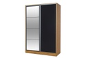 Placard Murano 1,40Mts. Corr. Hickory / Negro C/E