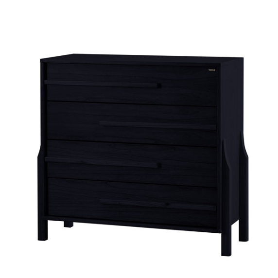 Comoda Bohemia 1.08 x 0.45 x 1.00 Mts Negro